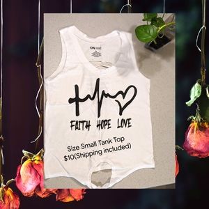 Faith, Hope, Love Tank Top
